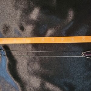 Elegant Black Necklace with Pendant